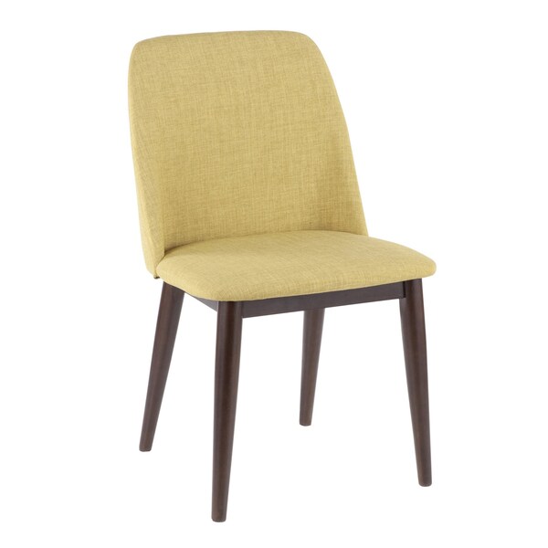 Tintori Dining Chair In Green Fabric, PK 2